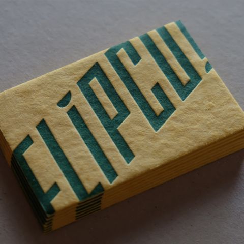Tarjetas En Letterpress Flipco