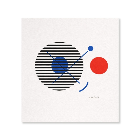 Obra Composición Tipográfica Circular 3