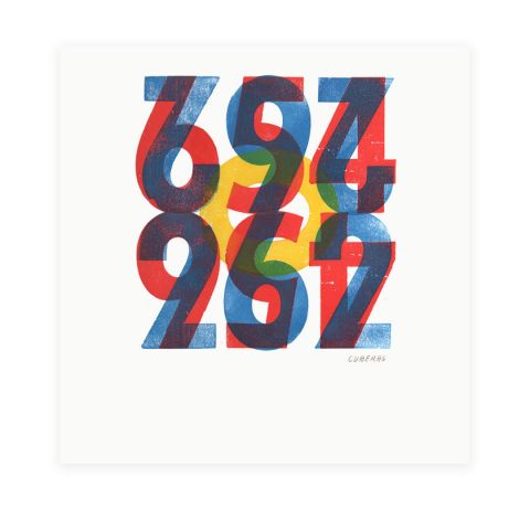Obra Composición Tipográfica 654