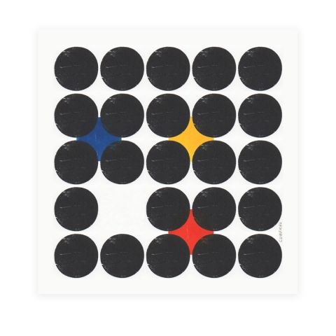 Obra Composición Tipográfica - Rotación N2